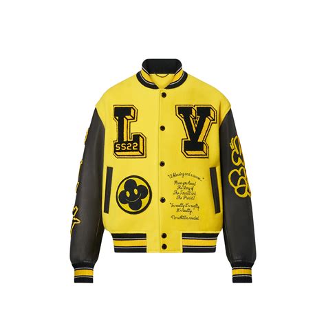 lv varsity jacket price|More.